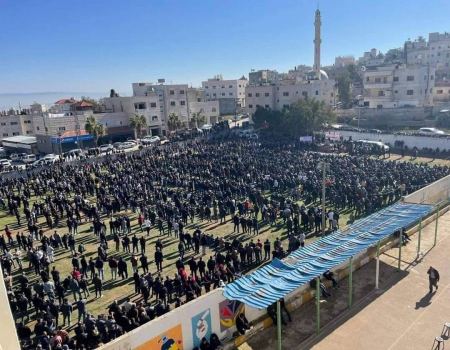 نابلس : تشييع جثامين ضحايا حادث السير الذي وقع في اريحا